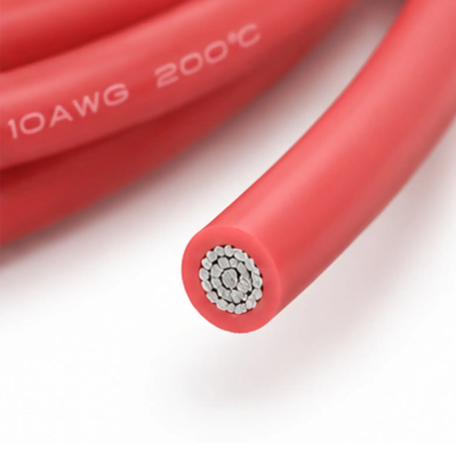 SILICONE WIRE 10AWG RED - Image 3